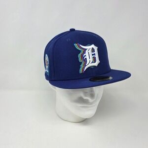 New Era 59FIFTY Detroit Tigers 1968 World Series 50th Anniversary Cap Hat 7‎ 3/8